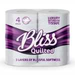 Deluxe 3Ply White Super Toilet Roll