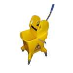 Compact Mop Wringer Yellow With Castors 25ltr
