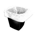 Heavy Duty Square Bin Liner 15x24x24"