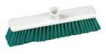 Lightweight Hygiene Stiff Broom Head Green