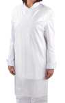 Plastic Aprons Flat Packed White