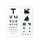 Eye Test Chart 2 Sided 3m