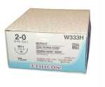 Mersilk Coated Silk Suture 3/8 Circle Reverse Cutting Needle