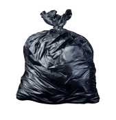 Black Refuse Sacks Super