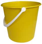 Plastic Bucket Yellow