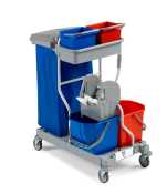 Janitors Trolley 2 Bucket System