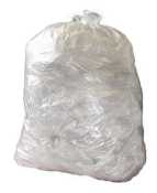 Clear Wheelie Bin Liner Medium Duty 30x45x54inch