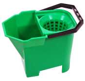 Plastic Heavy Duty Bulldog 7ltr Mop Bucket Green