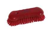 Red Hygiene Hand Scrub Brush
