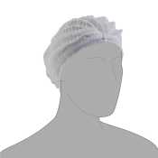 White Medium Mob Cap