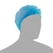 Blue Metal Detectable Mob Cap