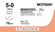 Monocryl Plus Undyed Suture 5-0 70cm (MCP500H)
