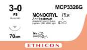 Monocryl Plus Undyed Suture 3-0 (MCP3326G)