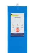 Privacy Curtains Summer Blue 4.2m - Universal