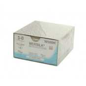 Mersilk 3/8 Circle Suture 16mmx75cmx5/0 W500H