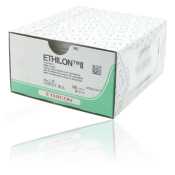 Polyamide 26mm x 75cm x 2/0 Blue Suture W1626T