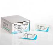 Mersilk Coated Silk Suture 3/8 Circle Reverse Cutting Needle