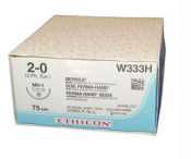 Mersilk Coated Silk Suture 3/8 Circle Reverse Cutting Needle