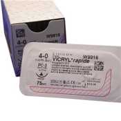 Vicryl 3/8 Circle 16mmx75mm x 3/0 Violet W9444