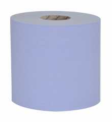 Raphael Roll Towel 1-Ply Blue Embossed