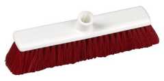 Lightweight Hygiene Soft Broom Head Red