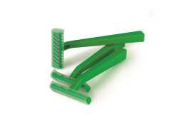 Single Blade Razors Green