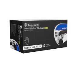 Black Nitrile Gloves Powder Free