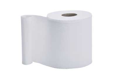 Centre Feed 2ply White Embossed Roll