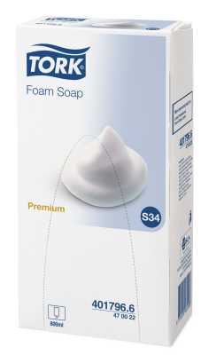 Tork Bactericidal Foam Soap 0.8ltr
