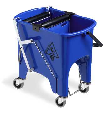 Squizzy Roller Bucket Blue