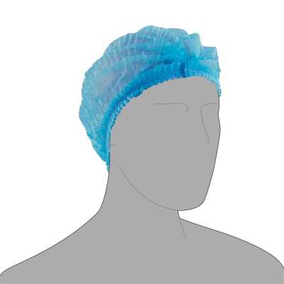 Blue Metal Detectable Mob Cap