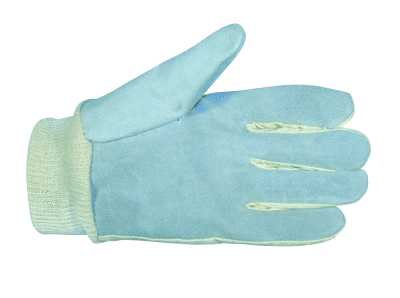 Cotton Chrome Leather Palm Glove