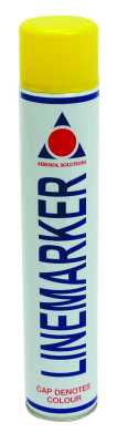 Aerosol Line Marking Paint Yellow 750ml