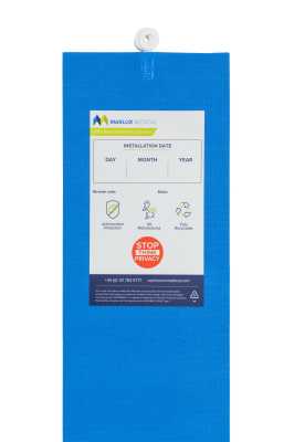 Privacy Curtains Summer Blue 4.2m - Universal