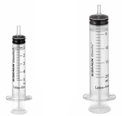 Bruan Omnifix Luer Slip Syringes 3ml