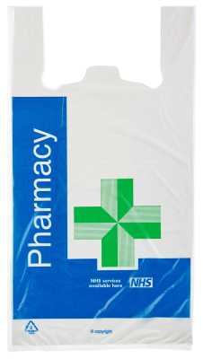 105 Green Cross Carrier Bags
