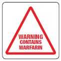 Prescription Labels 'Contains Warfarin'