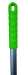 Metal Handle Green 120cm